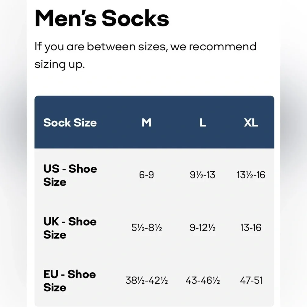 Bombas Unisex Calf Crew Size XL